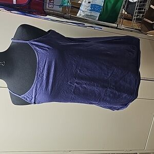 Women's  Ariat Blue spaghetti strap tank top (B8.2)